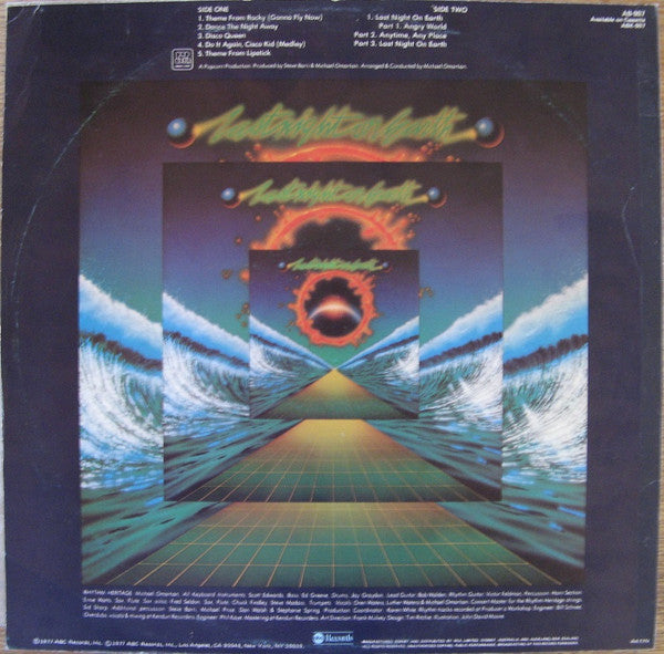 Rhythm Heritage : Last Night On Earth (LP, Album)