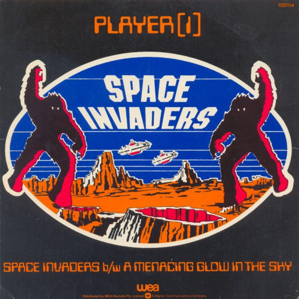 Player [1] : Space Invaders (7", Single)