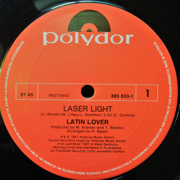 Latin Lover : Laser Light (12", Single)