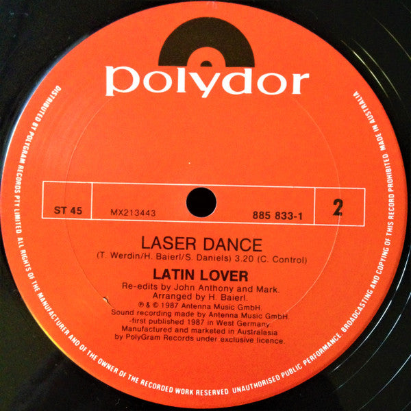 Latin Lover : Laser Light (12", Single)