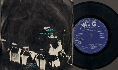 Paddy Fitzallan : Just Paddy ... Fitzallan Of Course! (7", EP, Mono)