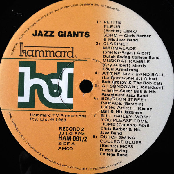 Various : Jazz Giants (2xLP, Comp)