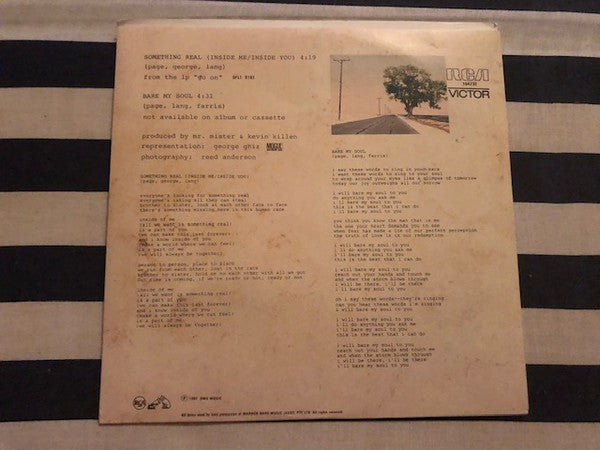 Mr. Mister : Something Real (Inside Me/Inside You) (7", Single)