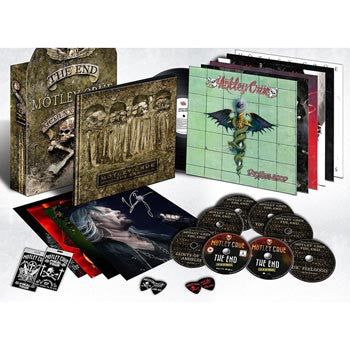 Mötley Crüe : The End  (Box, Comp, Ltd + CD, Album + DVD, NTSC + CD, Album)