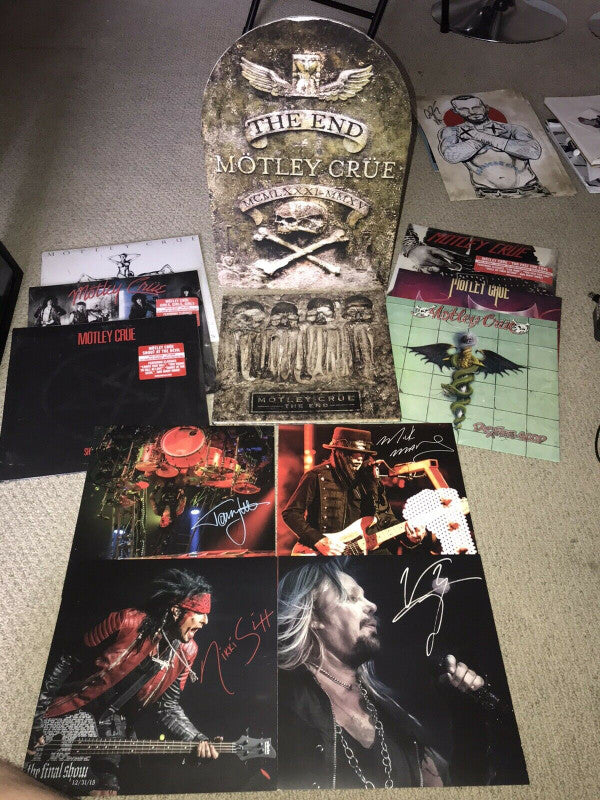 Mötley Crüe : The End  (Box, Comp, Ltd + CD, Album + DVD, NTSC + CD, Album)