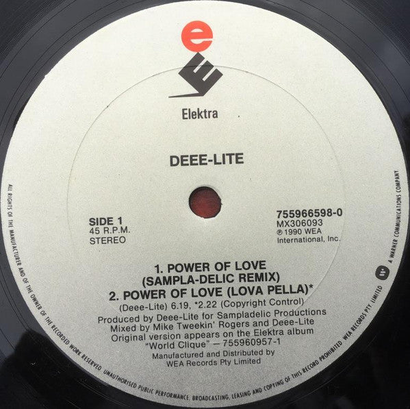 Deee-Lite : Power Of Love (12", Single)