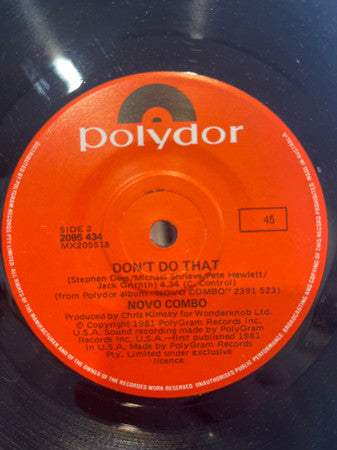 Novo Combo : Tattoo (7", Single)