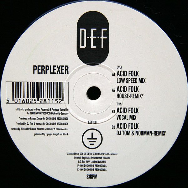 Perplexer : Acid Folk (12")