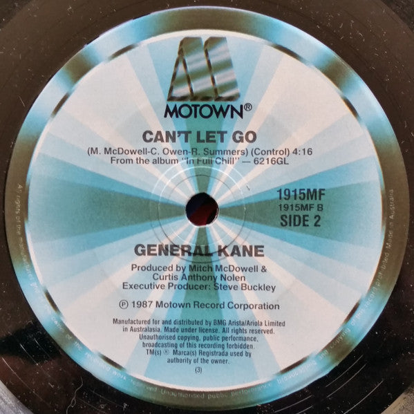 General Kane : House Party (7", Single)