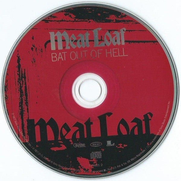 Meat Loaf : Bat Out Of Hell (CD, Album, RE)