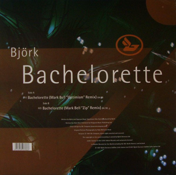 Björk : Bachelorette (12", Single, #2)