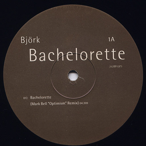 Björk : Bachelorette (12", Single, #2)