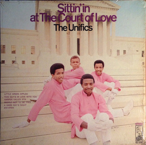 The Unifics : Sittin&#39; In At The Court Of Love (LP, Album)