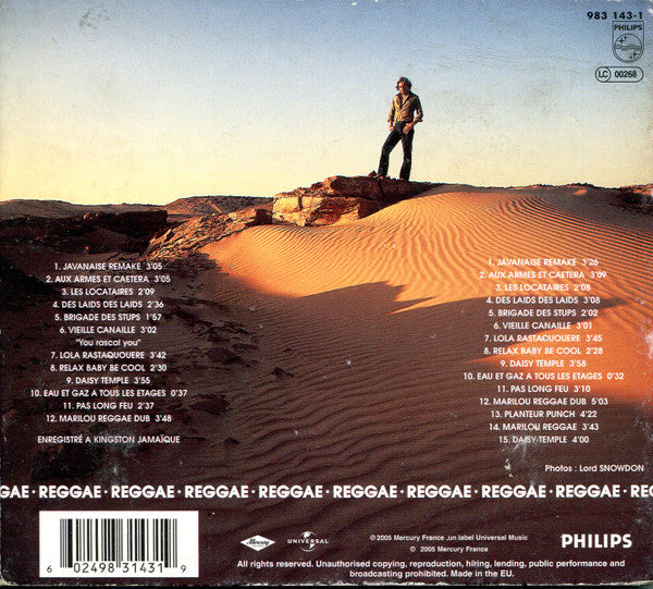 Serge Gainsbourg : Aux Armes Et Caetera (2xCD, Album, RE, RM, Dig)