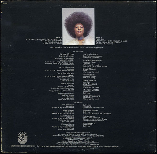 Betty Davis : Betty Davis (LP, Album, PRC)