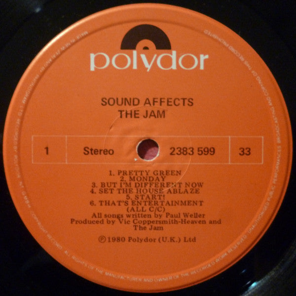 The Jam : Sound Affects (LP, Album)