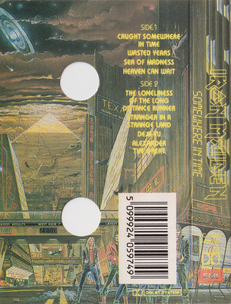 Iron Maiden : Somewhere In Time (Cass, Album)