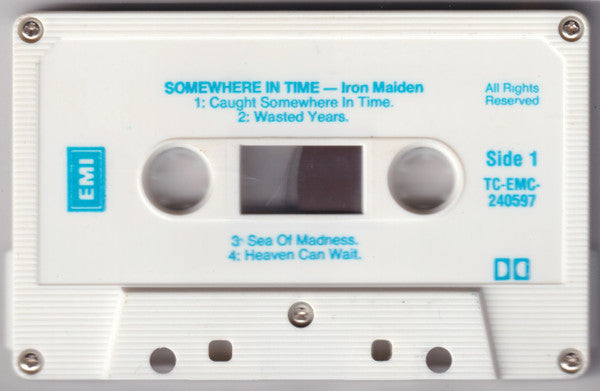 Iron Maiden : Somewhere In Time (Cass, Album)