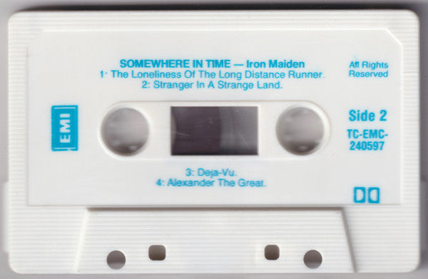 Iron Maiden : Somewhere In Time (Cass, Album)