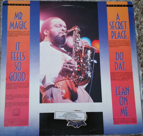 Grover Washington, Jr. : Greatest Performances (LP, Comp)