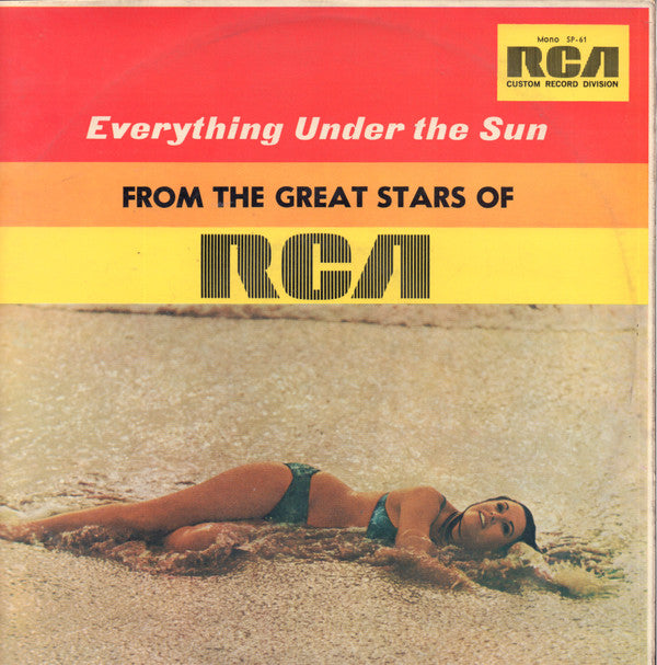 Various : Everything Under The Sun From The Great Stars Of RCA (LP, Comp, Promo, Smplr)