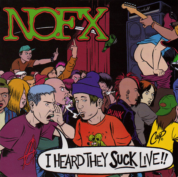 NOFX : I Heard They Suck Live!! (CD, Album, RE)