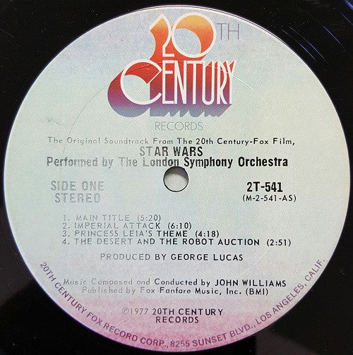 John Williams (4), The London Symphony Orchestra* : Star Wars (2xLP, Album, Gat)