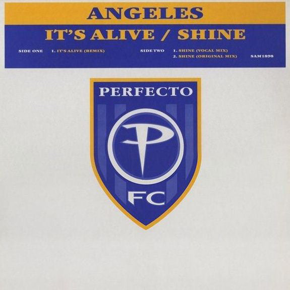 Angeles : It's Alive / Shine (12", M/Print, Promo)