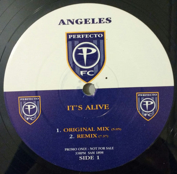 Angeles : It's Alive / Shine (12", M/Print, Promo)