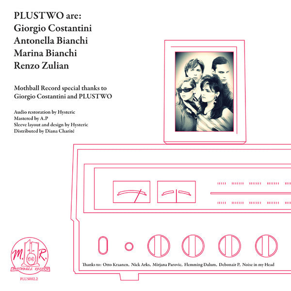 Plustwo : Mad Radio / New Sensation (12", Ltd, RE)