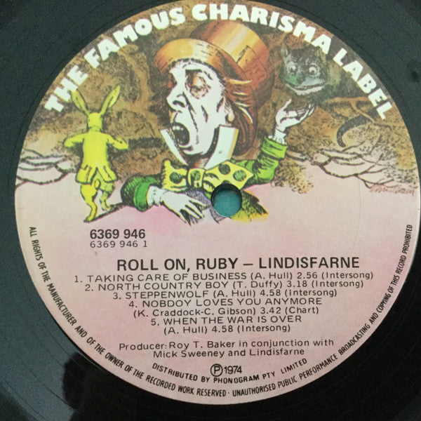 Lindisfarne : Roll On, Ruby (LP, Album)