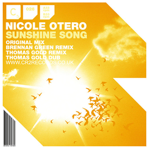 Nicole Otero : Sunshine Song (12&quot;)