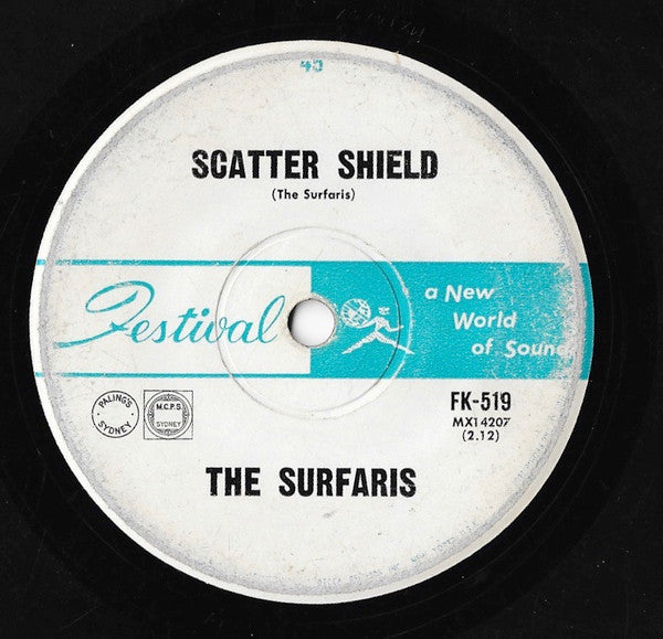 The Surfaris : Scatter Shield / I Wanna Take A Trip To The Islands (7")