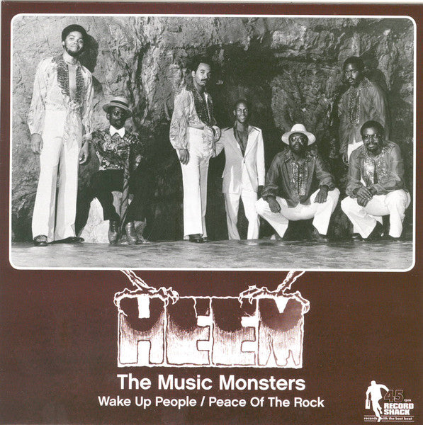 Heem The Music Monsters : Wake Up People / Piece Of The Rock (7", RE)