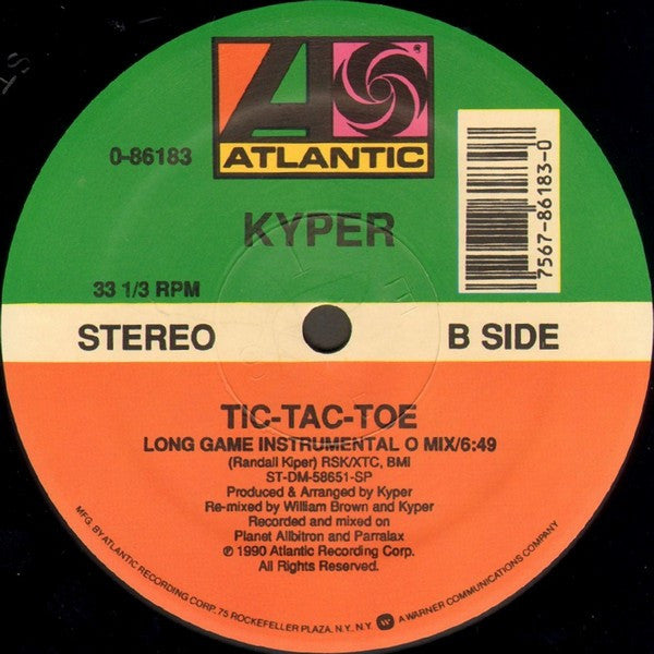 Kyper : Tic-Tac-Toe (12")