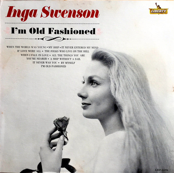 Inga Swenson : I&#39;m Old Fashioned (LP, Album, Mono)