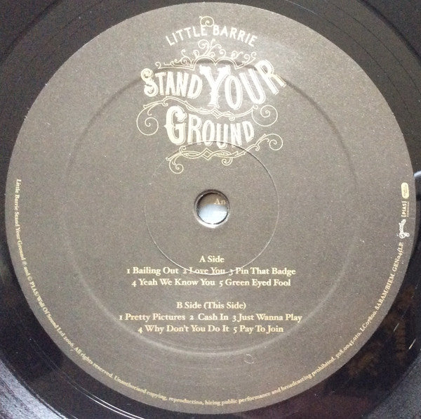 Little Barrie : Stand Your Ground (LP, Album)