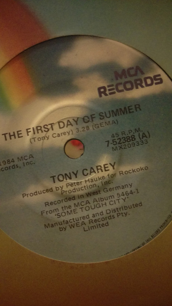 Tony Carey : The First Day Of Summer (7&quot;)