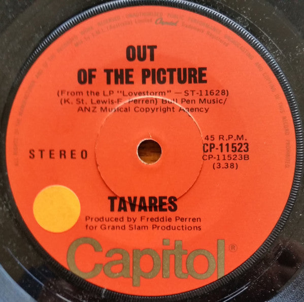 Tavares : One Step Away (7", Single, Promo)