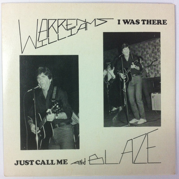 Warren Williams (6) and Blaze (71) : I Was There (7&quot;)