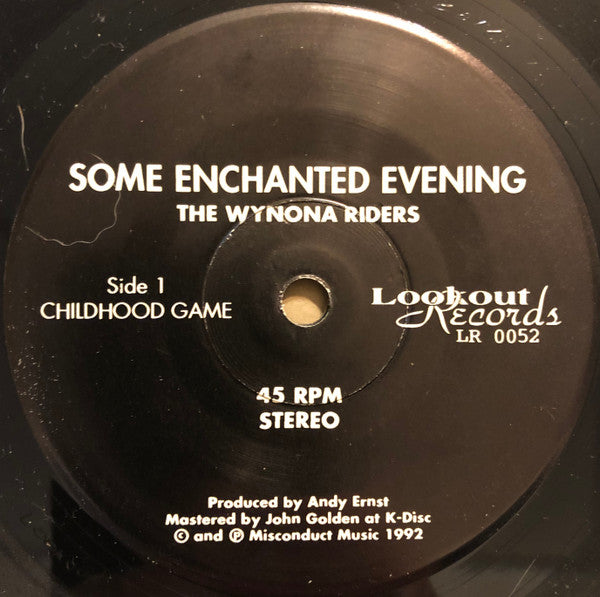 The Wynona Riders : Some Enchanted Evening (7", Single)