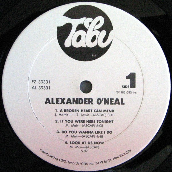 Alexander O'Neal : Alexander O'Neal (LP, Album)