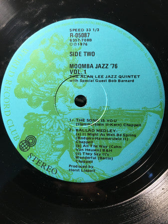 The Ted Vining Trio, Bob Barnard, Alan Lee Jazz Quintet : Moomba Jazz '76 Live From The Dallas Brooks Hall Vol. 1 (LP, Comp, Club)