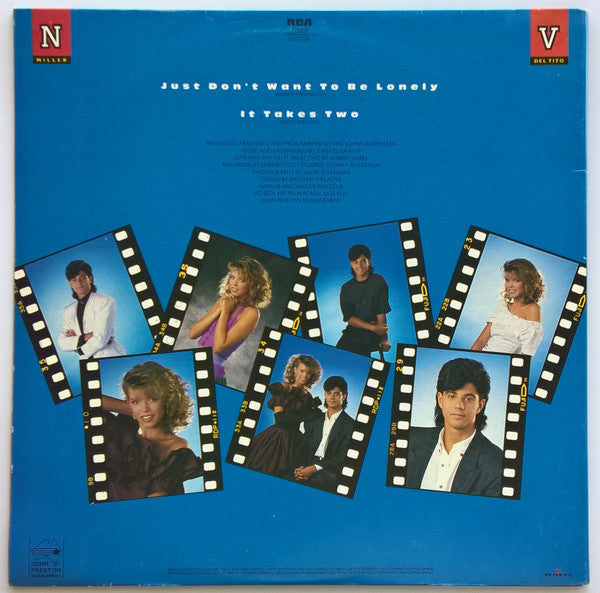 Natalie Miller And Vince Deltito : Just Don't Want To Be Lonely (12", Single, Gat)