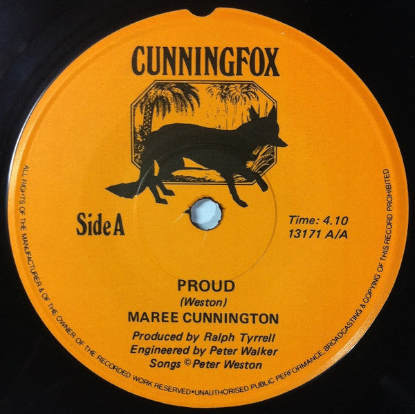 Maree Cunnington : Heart Says Go (7")