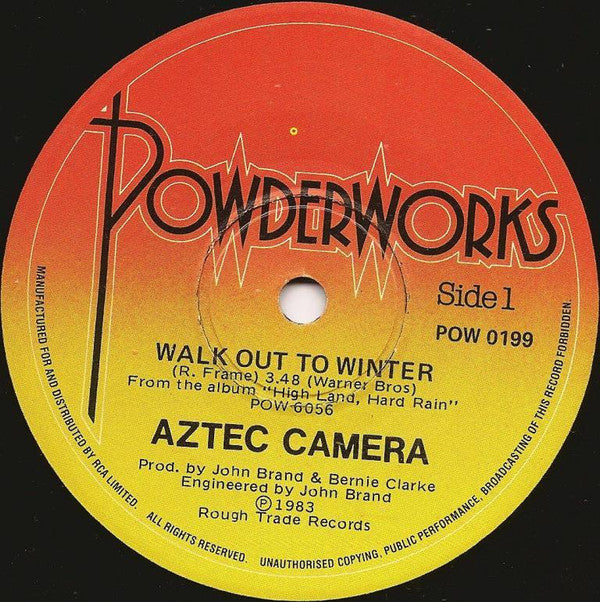 Aztec Camera : Walk Out To Winter (7&quot;, Single)