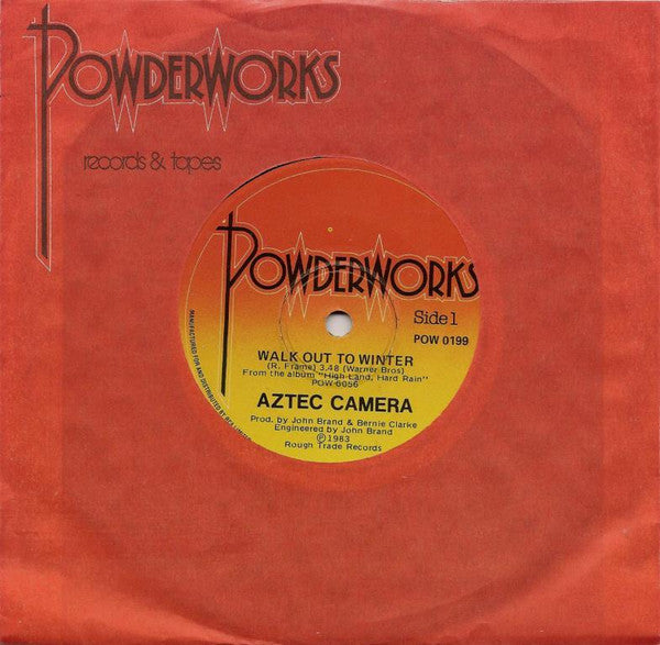 Aztec Camera : Walk Out To Winter (7", Single)