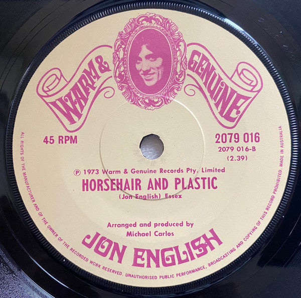 Jon English (3) : Handbags And Gladrags (7", Single)