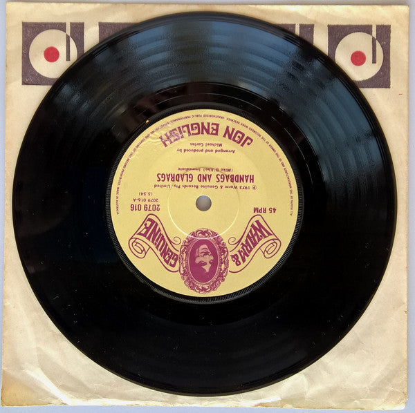 Jon English (3) : Handbags And Gladrags (7", Single)