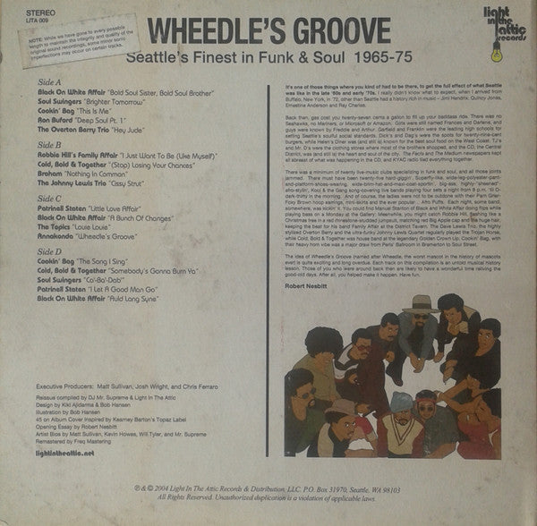 Various : Wheedle's Groove (Seattle's Finest In Funk & Soul • 1965-75) (2xLP, Comp, RE)